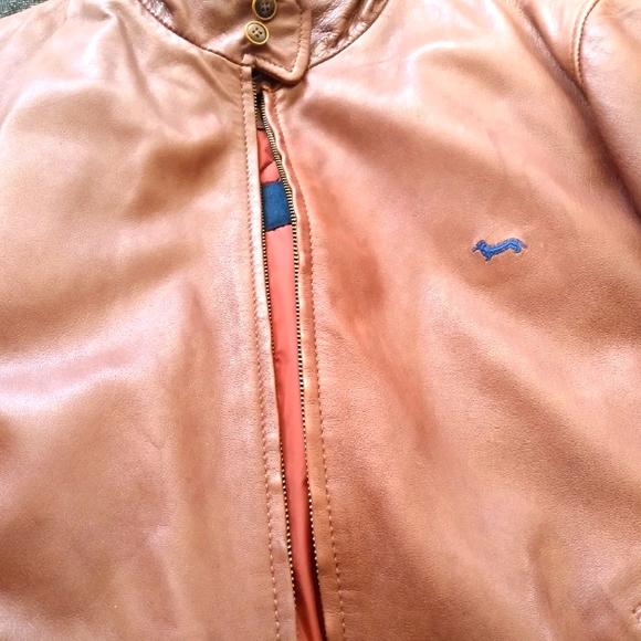 Harmont & blaine leather jacket